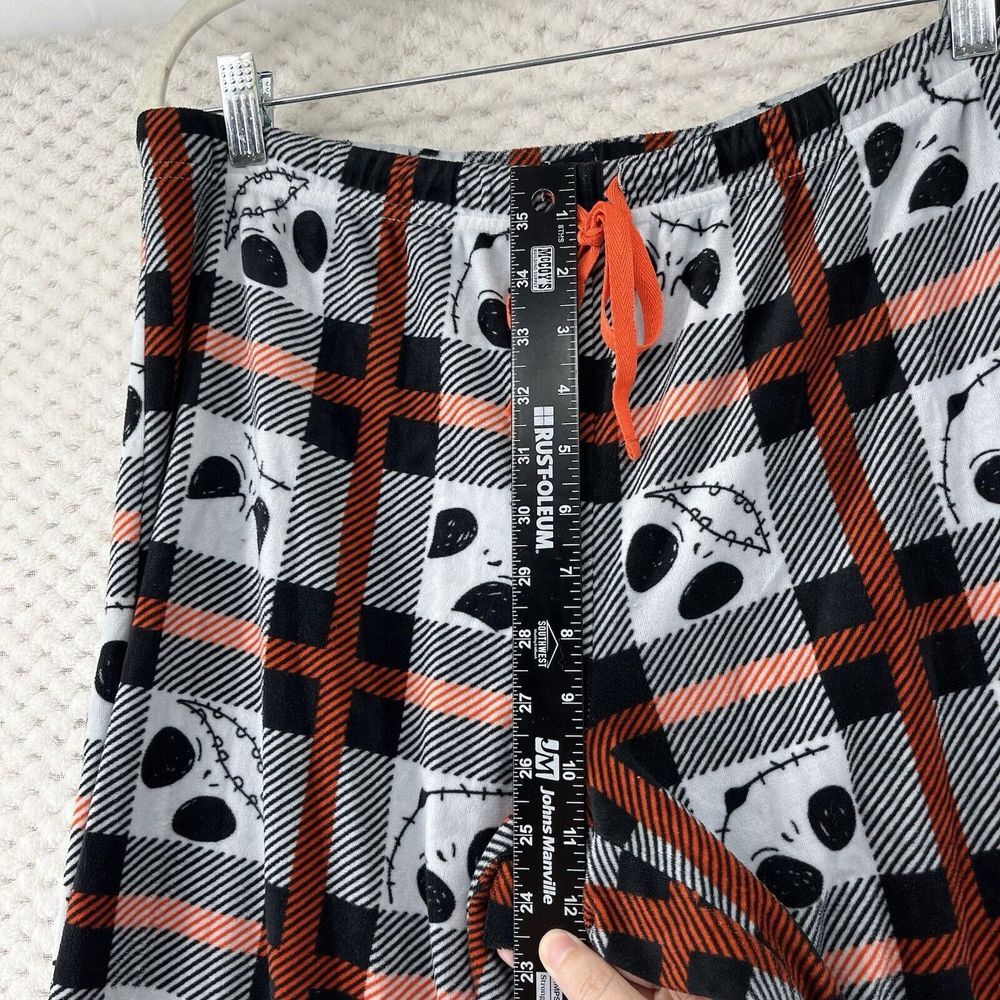 Disney Nightmare Before‎ Christmas Pajama Pants Plaid Jack Skellington M - Picture 6 of 8